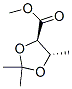 (4R,5S)-2,2,5-三甲基-1,3-二氧戊环-4-羧酸甲酯结构式_78086-72-3结构式