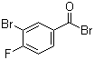 3-溴-4-氟苯甲酰溴结构式_78239-66-4结构式