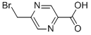 5-(溴甲基)-2-吡嗪羧酸结构式_782434-80-4结构式