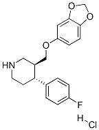 盐酸帕罗西汀结构式_78246-49-8结构式
