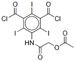 5-[[2-(乙酰氧基)乙酰基]氨基]-2,4,6-三碘-1,3-苯二甲酰氯结构式_78314-12-2结构式