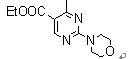 4-甲基-2-吗啉嘧啶-5-羧酸乙酯结构式_78318-44-2结构式