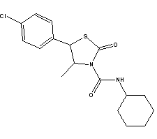 噻螨酮结构式_78587-05-0结构式
