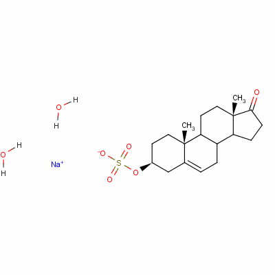 去氢表雄酮硫酸钠盐结构式_78590-17-7结构式
