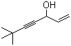 3-羟基-6,6-二甲基-1-庚烯-4-炔结构式_78629-20-6结构式
