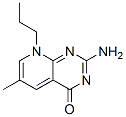 (9CI)-2-氨基-6-甲基-8-丙基吡啶并[2,3-d]嘧啶-4(8H)-酮结构式_786614-49-1结构式