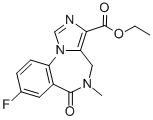 氟马西尼结构式_78755-81-4结构式