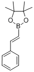 反式-2-(4,4,5,5-四甲基-1,3,2-二噁硼烷-2-基)苯乙烯结构式_78782-27-1结构式