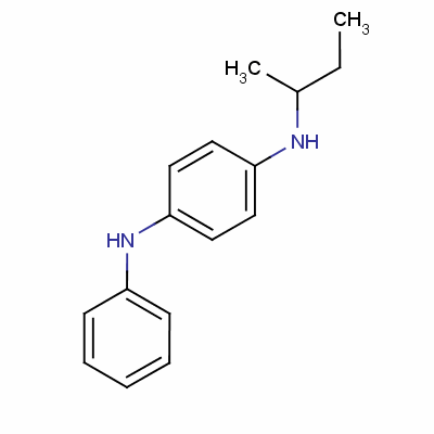 n-(1-甲基丙基)-n-苯基-1,4-苯二胺结构式_788-17-0结构式