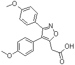 莫苯唑酸结构式_78967-07-4结构式