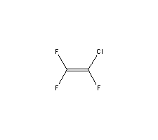 三氟氯乙烯结构式_79-38-9结构式