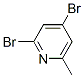 2,4-二溴-6-甲基吡啶结构式_79055-52-0结构式