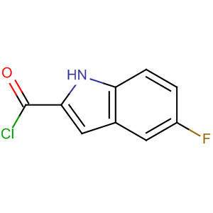 5-Fluoro-1H-indole-2-carbonyl chloride Structure,79112-09-7Structure