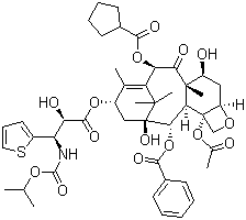 司莫紫杉醇结构式_791635-59-1结构式