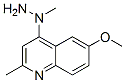 (9CI)-6-甲氧基-2-甲基-4-(1-甲基肼基)-喹啉结构式_792844-64-5结构式