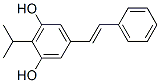 (E)-3,5-二羟基-4-异丙基二苯乙烯结构式_79338-84-4结构式