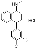 盐酸舍曲林结构式_79559-97-0结构式