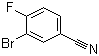 3-溴-4-氟苯甲腈结构式_79630-23-2结构式