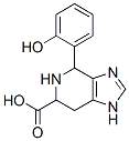 4-(2-羟基苯基)-4,5,6,7-四氢-1H-咪唑并[4,5-c]吡啶-6-羧酸结构式_79638-54-3结构式