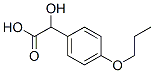 4-丙氧基扁桃酸结构式_79694-16-9结构式