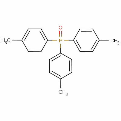 三(4-甲基苯基)氧化膦结构式_797-70-6结构式