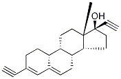 (17alpha)-3-乙炔基-19-去甲孕甾-3,5-二烯-20-炔-17-醇结构式_79727-03-0结构式