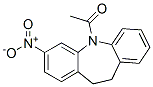 1-(3-硝基-10,11-二氢-5H-二苯并[b,f]氮杂卓-5-基)乙酮结构式_79752-03-7结构式