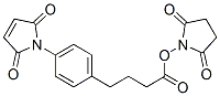 4-(4-马来酰亚胺基苯基)丁酸琥珀酰亚胺酯结构式_79886-55-8结构式
