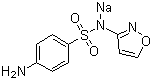 磺胺异噁唑钠结构式_79921-43-0结构式