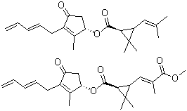 除虫菊素结构式_8003-34-7结构式