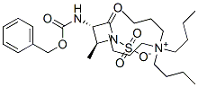 (2S,3S)-3-苄氧基羰基氨基-2-甲基-4-氧代-1-氮杂丁烷磺酸四丁基铵结构式_80082-62-8结构式