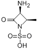 (3S-反式)-3-氨基-4-甲基-2-氧代-1-氮杂环丁烷磺酸结构式_80082-65-1结构式