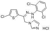 盐酸齐诺康唑结构式_80168-44-1结构式