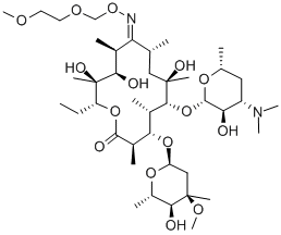 罗红霉素结构式_80214-83-1结构式