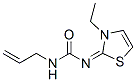  (8ci)-1-烯丙基-3-(3-乙基-4-噻唑啉-2-基)-脲结构式_802311-59-7结构式