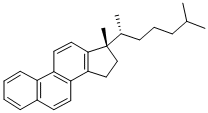 (17Alpha)-17-methyl-18,19-dinorcholesta-1,3,5,7,9,11,13-heptaene Structure,80382-29-2Structure