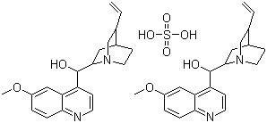 硫酸奎宁结构式_804-63-7结构式