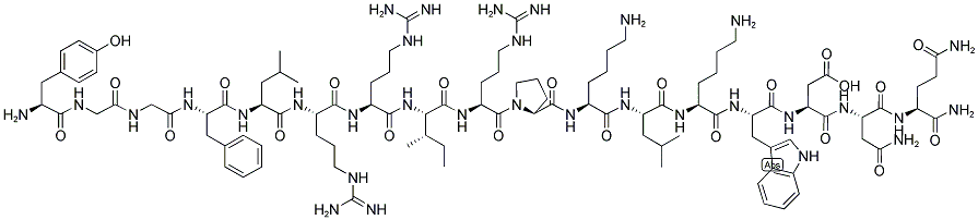 强啡肽A结构式_80448-90-4结构式