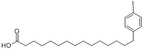 15-(4-碘苯基)十五酸结构式_80479-93-2结构式