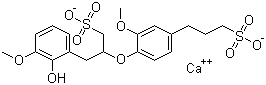 木质素磺酸钙结构式_8061-52-7结构式