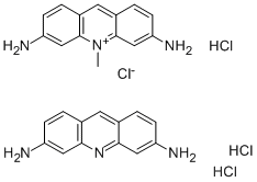 盐酸吖啶黄结构式_8063-24-9结构式