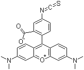 四甲基若丹明-5-异氰酸酯结构式_80724-19-2结构式