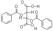 D-(+)-二苯甲酰酒石酸一水物结构式_80822-15-7结构式