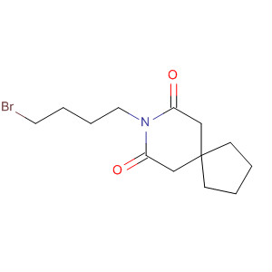 8-(4-溴丁基)-8-氮杂螺[4.5]癸烷-7,9-二酮结构式_80827-62-9结构式