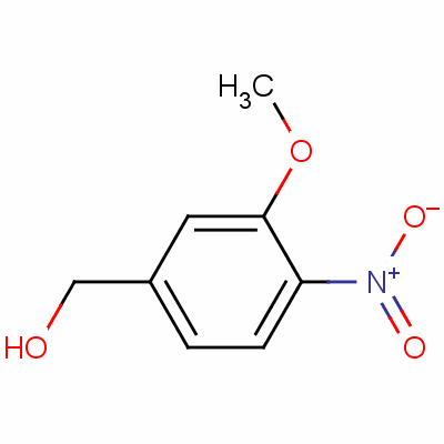 3-Methoxy-4-nitrobenzyl alcohol Structure,80866-88-2Structure