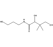 D-泛醇结构式_81-13-0结构式