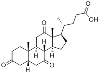 去氢胆酸结构式_81-23-2结构式