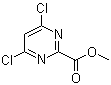 4,6-二氯嘧啶-2-羧酸甲酯结构式_811450-22-3结构式