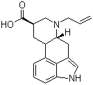 6-(2-Propenyl)-ergoline-8-carboxylic acid Structure,81409-74-7Structure