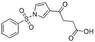 4-Oxo-4-[1-(phenylsulfonyl)-1h-pyrrol-3-yl]butanoic acid Structure,81454-02-6Structure